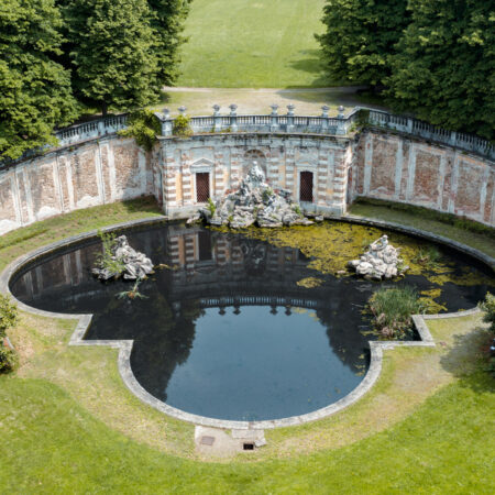 Agliè, Fontana dei Fiumi nel Castello Ducale